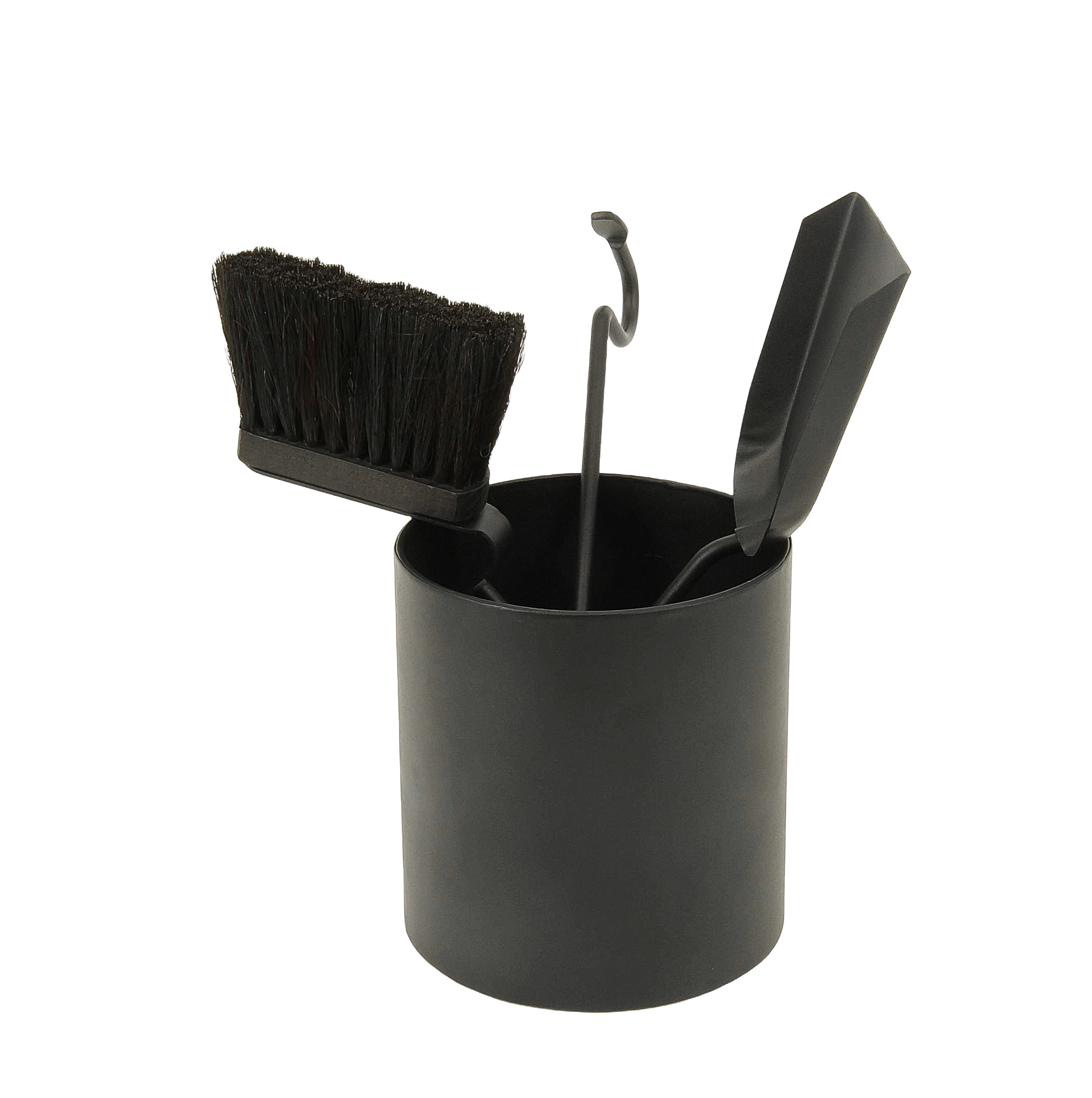 Kaminbesteck Valo Rim, 3-teilig schwarz