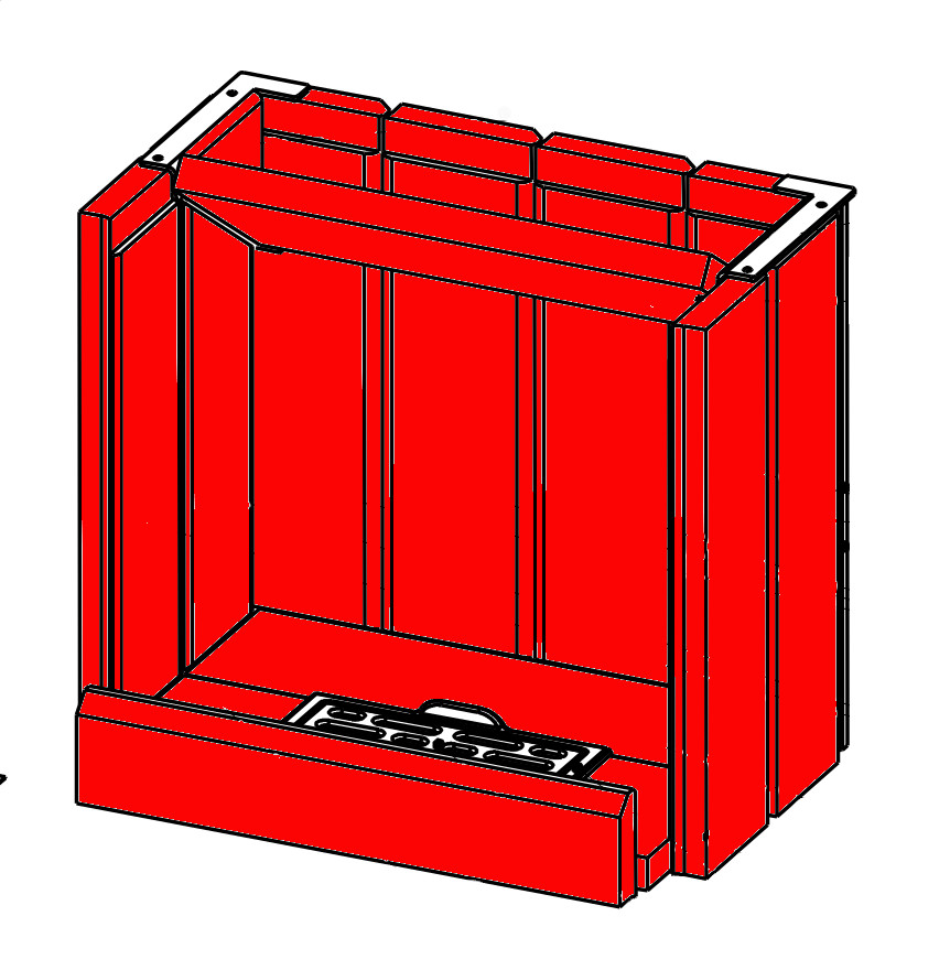 Romotop Heat W 2G 59.50.01 Feuerraumauskleidung Romotop Heat W 2G 59.50.01 Feuerraumauskleidung