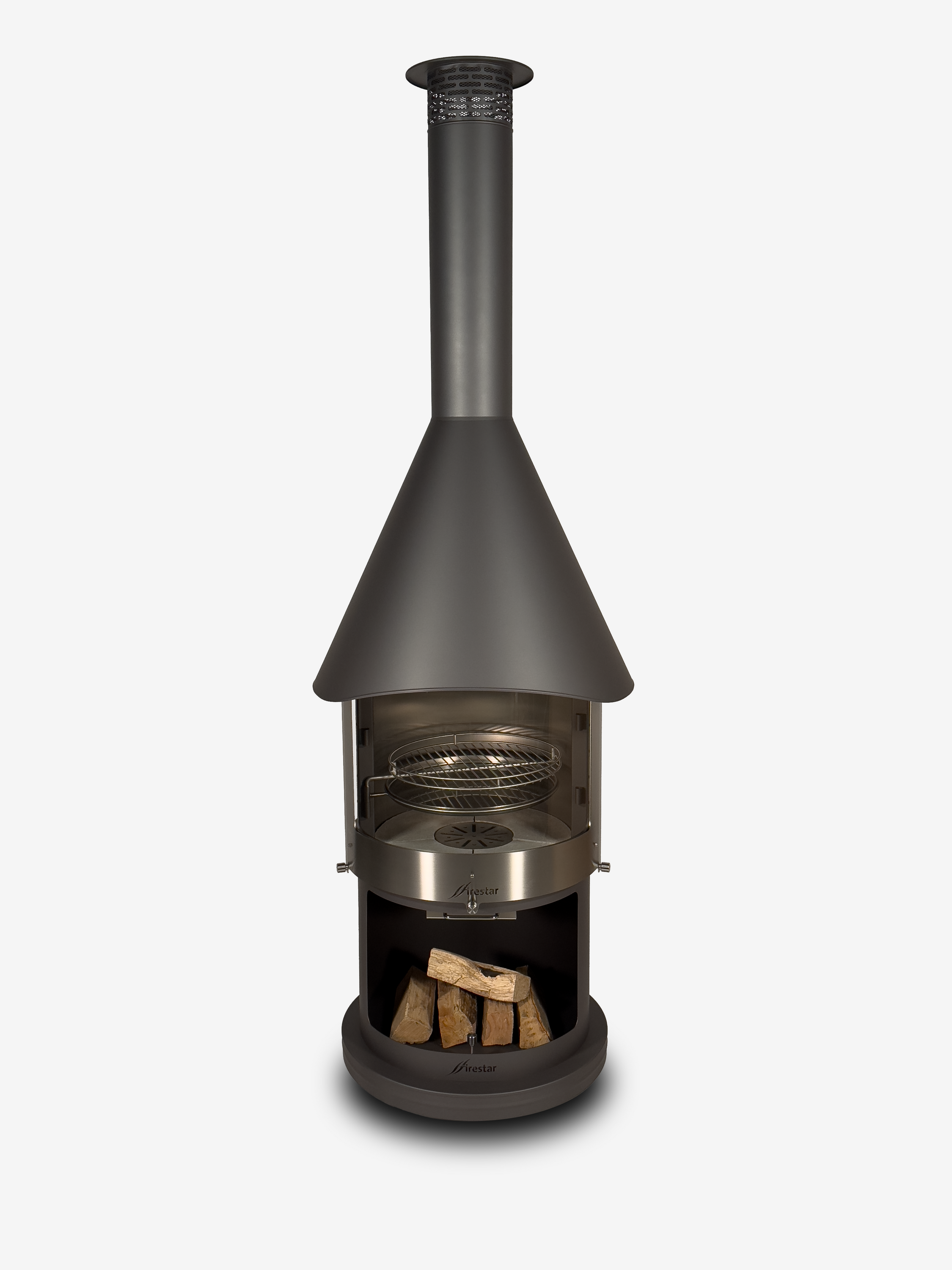 Grillkamin Edelstahl Firestar 700 Glas (3.Generation) SMg89000s.1