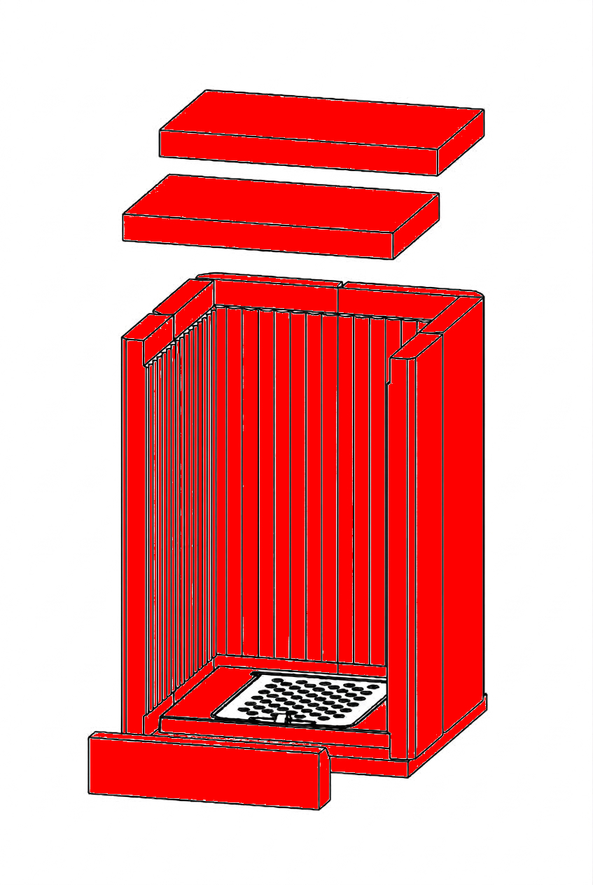 Romotop Malaga W 02 Feuerraumauskleidung