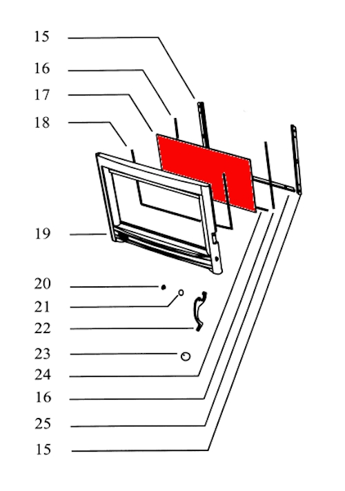Supra HF 2950 glas Supra HF 2950 glas
