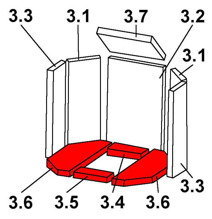 Oranier Tampere 7 Bodemsteen Set Oranier Tampere 7 Bodemsteen Set