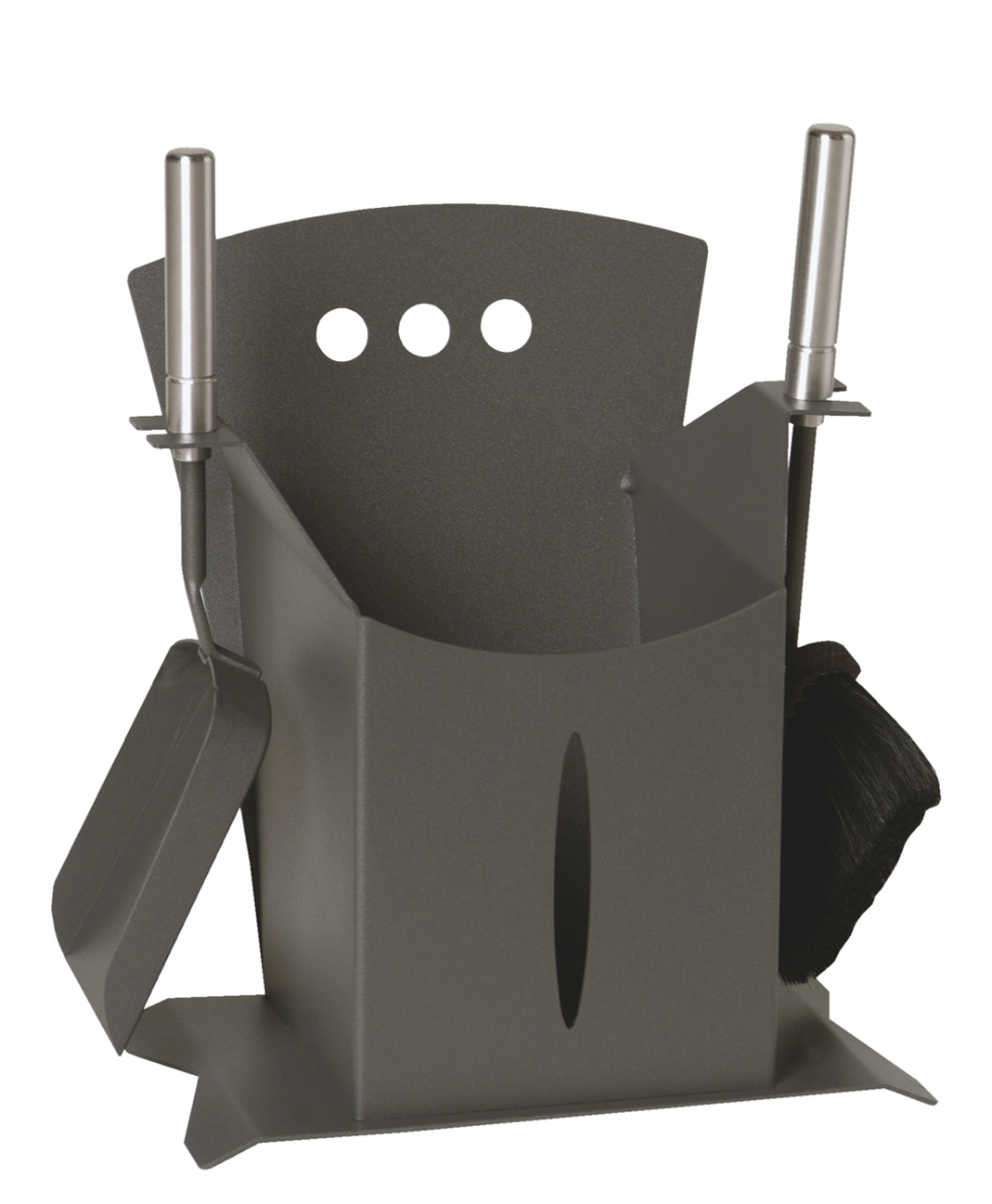 Lienbacher Kaminbesteck aus Stahl, 2- teilig beschichtet Lienbacher Kaminbesteck aus Stahl, 2- teilig beschichtet