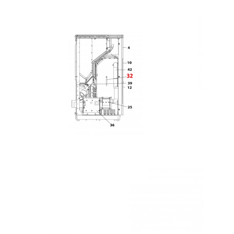 Haas-Sohn Pallazza RLU 518.08 temperaturmåler flamme