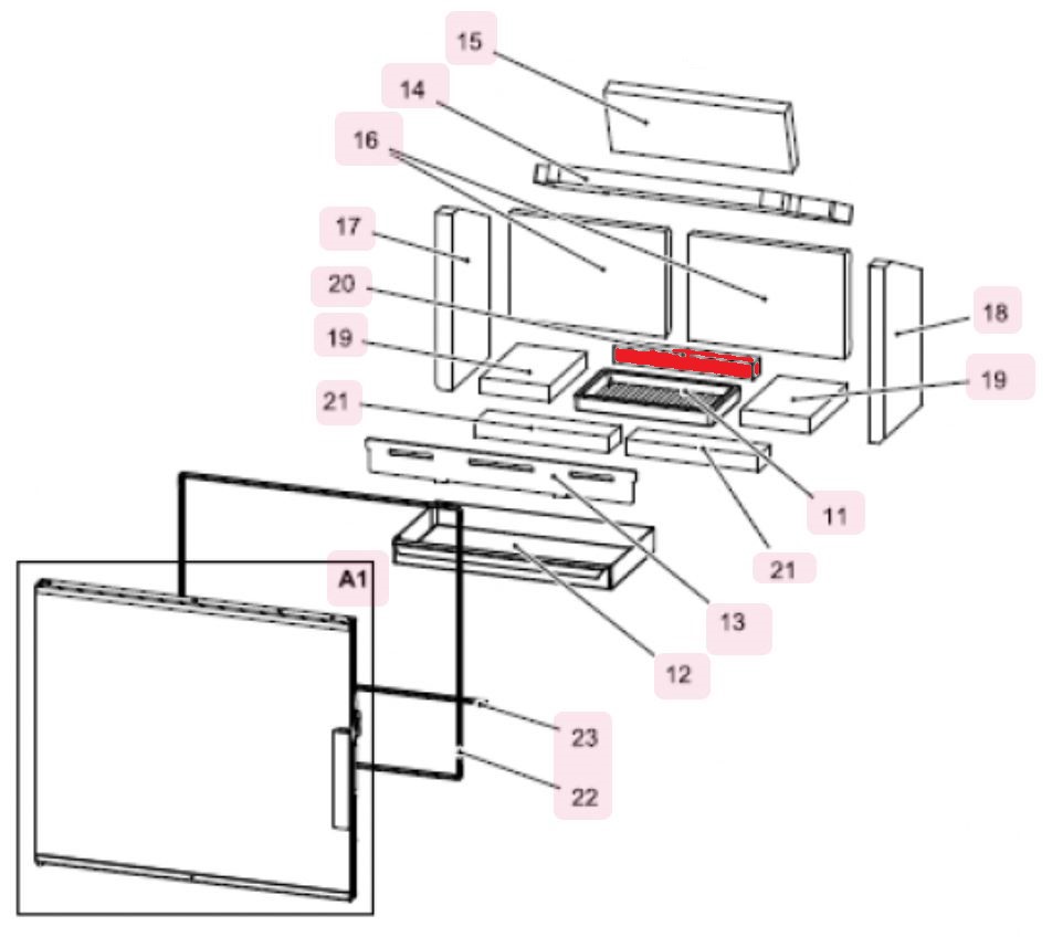 Haas-Sohn Westminster easy 347.15 cegła podłogowa z tyłu