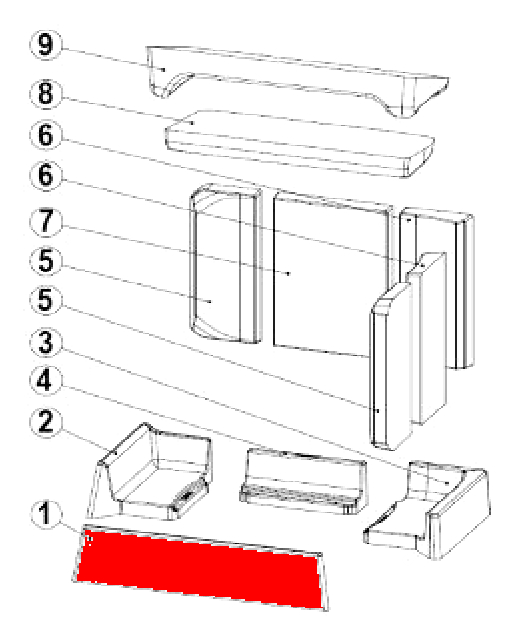 Austroflamm Dexter L 2.0 barrière à bois Austroflamm Dexter L 2.0 barrière à bois