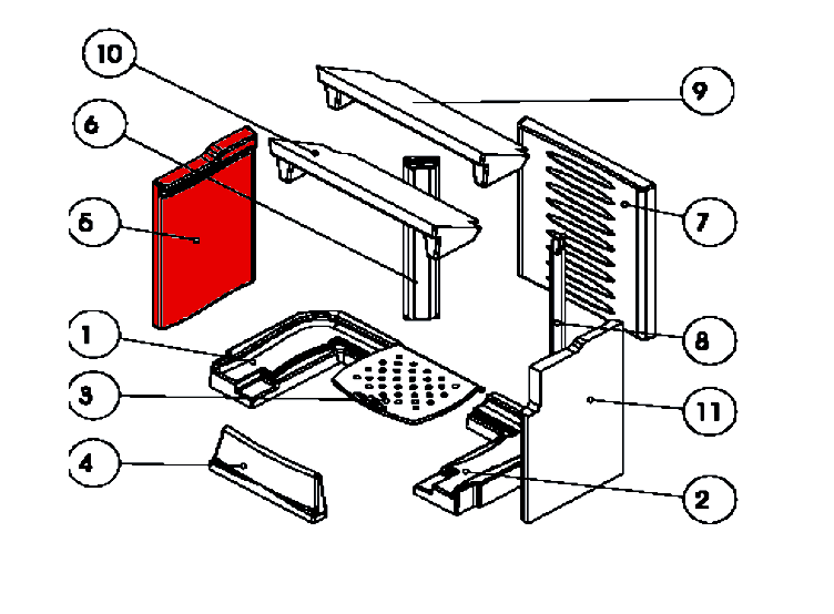 Austroflamm Villa Seitenstein links vorne  Austroflamm Villa Seitenstein links vorne