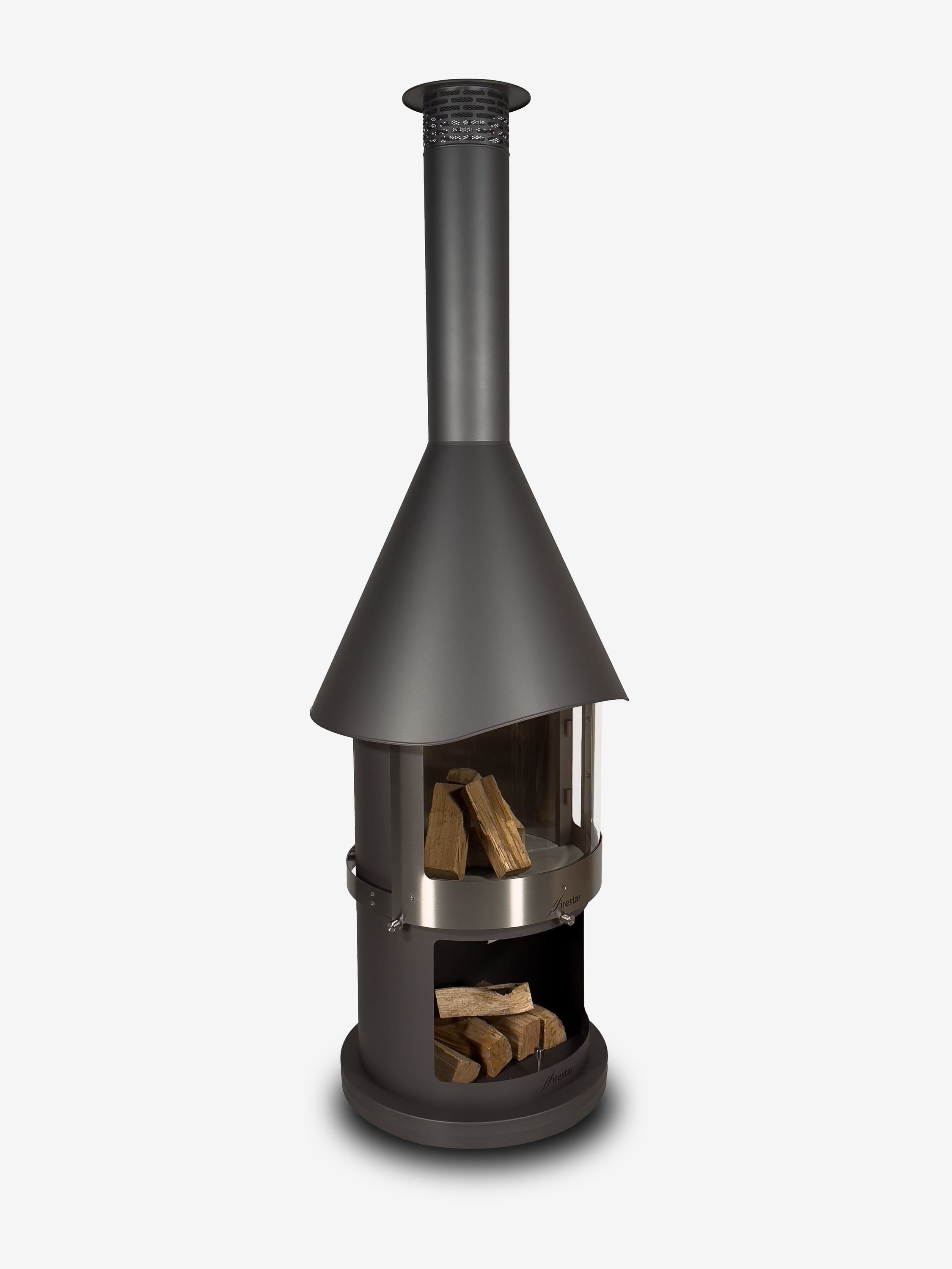 Grillkamin Edelstahl Firestar 700 Glas (3.Generation) SMg89000s.1