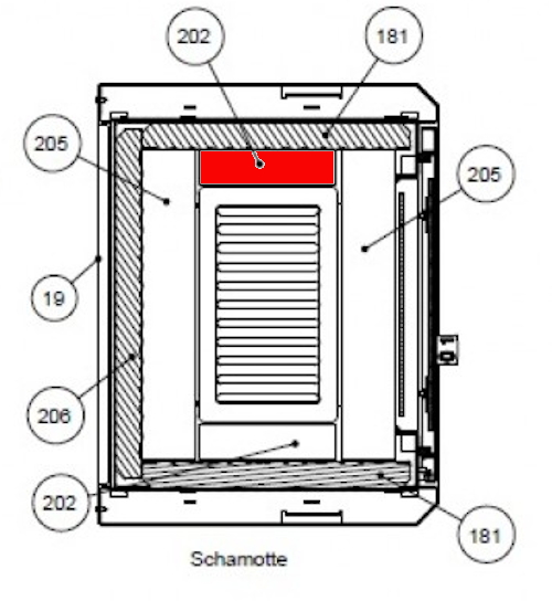 Haas-Sohn Kufstein 286.12 bundsten højre Haas-Sohn Kufstein 286.12 bundsten højre