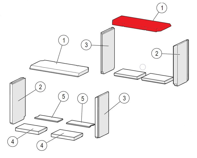 Lotus H570 T moduł zmiany kierunku ciągu z tyłu Lotus H570 T moduł zmiany kierunku ciągu z tyłu