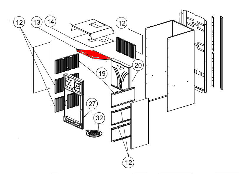 La Nordica Fulvia déflecteur
