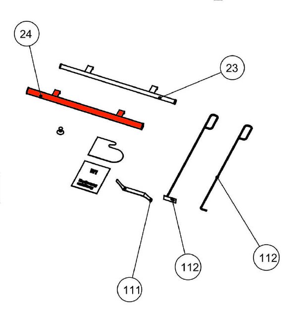 Wamsler W1-75 corrimano curvo