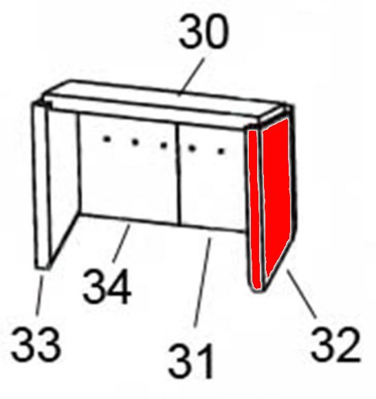 Justus Reno R pierre latérale droit A Justus Reno R pierre latérale droit A