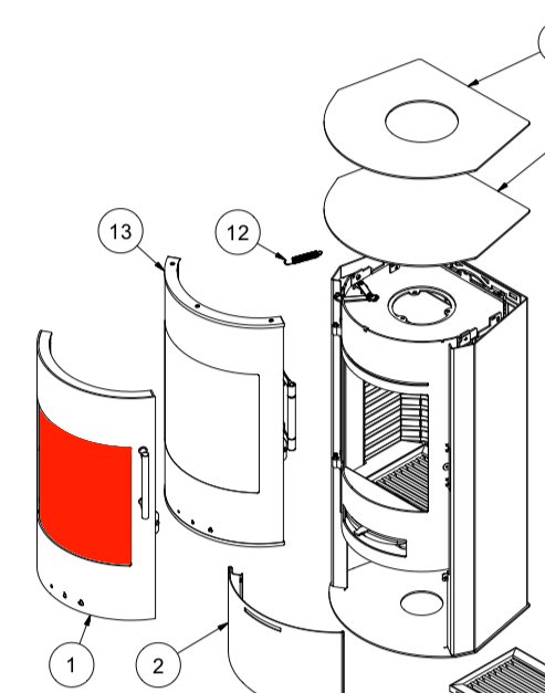 Attika Rina vitre A Attika Rina vitre A