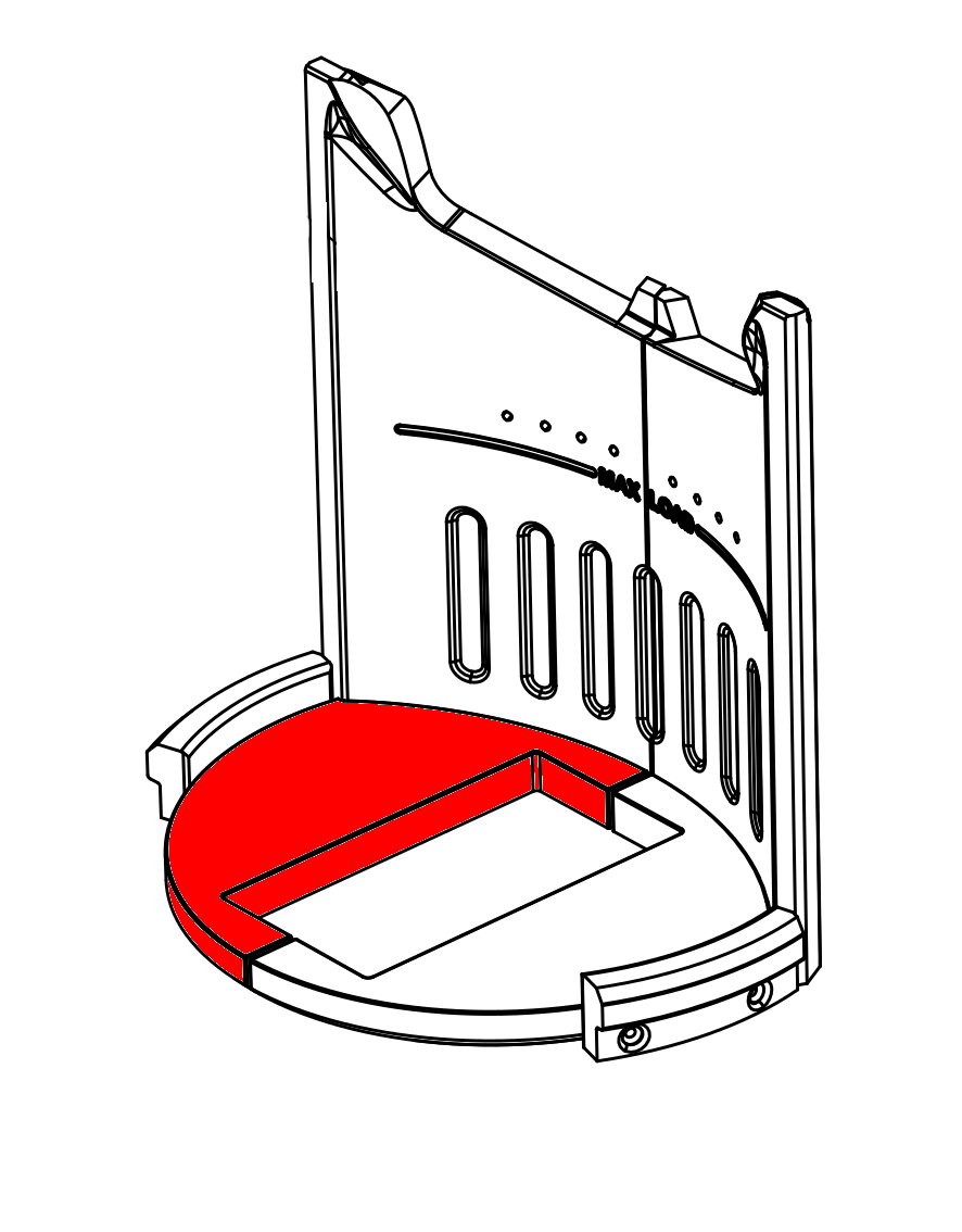 Aduro 22 pietra per fondo a sinistra