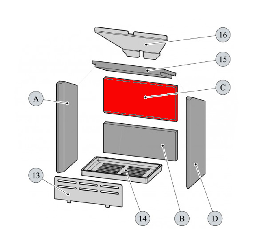 Haas-Sohn Aruba 220.17 bagsten oven