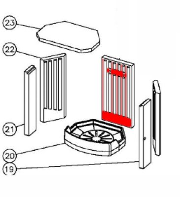 Oranier Cavex Rückwandstein Vermiculitestein Oranier Cavex Rückwandstein Vermiculitestein