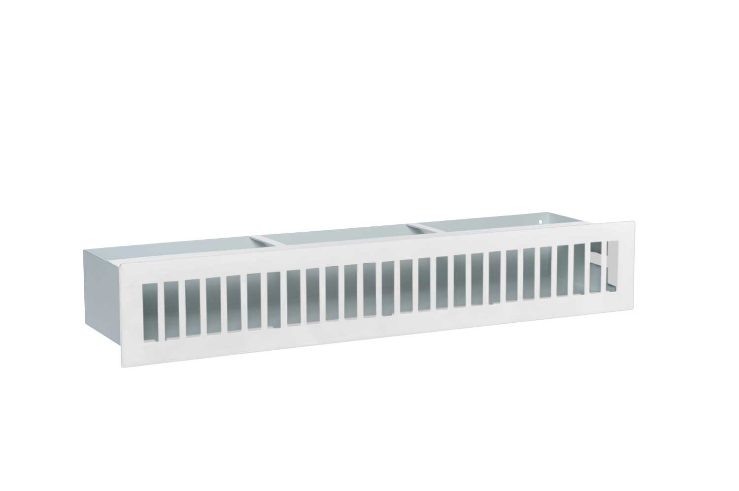 Design-Blende D2 für Luftleiste weiß SMll30d2w
