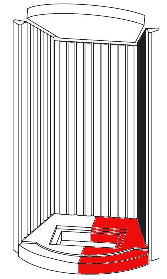 Cera Nobilis 100 bundsten højre B Cera Nobilis 100 bundsten højre B