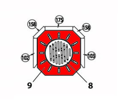 Haas-Sohn Kuopio 265.17 łożysko rusztu Haas-Sohn Kuopio 265.17 łożysko rusztu