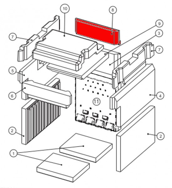 Leda Diamant H10 schermatura posteriore B