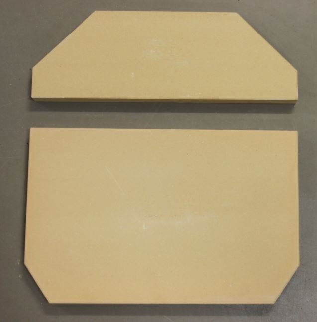 Techfire UNI-4060 vlamplaat Set Techfire UNI-4060 vlamplaat Set