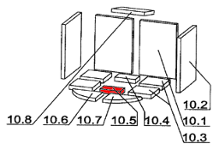 Oranier Vasa Bodenstein vorne B Schamottestein Oranier Vasa Bodenstein vorne B Schamottestein