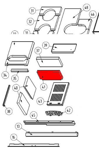 Wamsler W1-90 bagsten nede Wamsler W1-90 bagsten nede