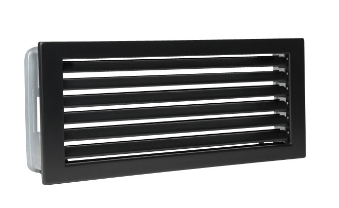 Kaltluftgitter Stahl schwarz SMKG2015s.2