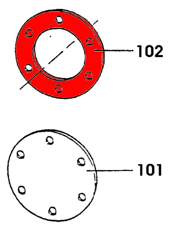 Wamsler K147 joint d’étanchéité échangeur de chaleur