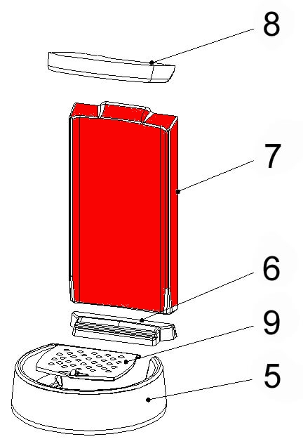 Austroflamm Tria Rückwandstein Brennraumstein Austroflamm Tria Rückwandstein Brennraumstein