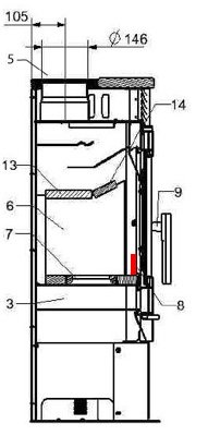 Haas-Sohn Andro 307.15 grille verticale Haas-Sohn Andro 307.15 grille verticale