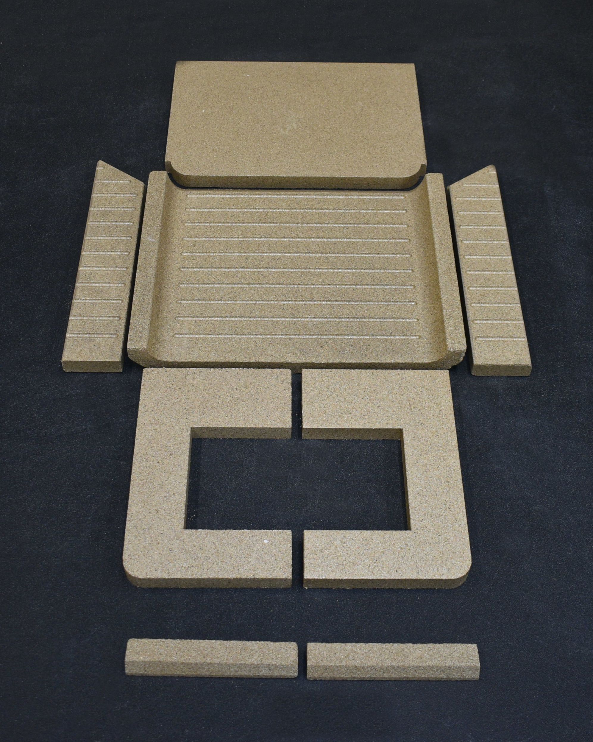 Thorma Wikantica Feuerraumauskleidung Brennraumsteine Thorma Wikantica Feuerraumauskleidung Brennraumsteine