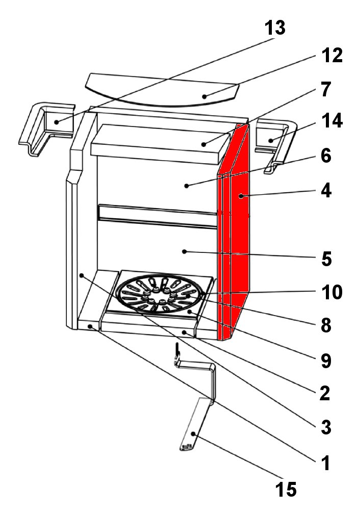 Drooff Sondrio 3 Zijsteen rechts Drooff Sondrio 3 Zijsteen rechts