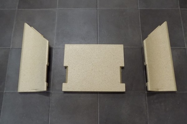 Contura 590T Seitenstein Set Contura 590T Seitenstein Set