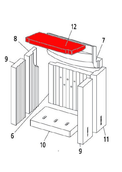 Leda Lenia røgvenderplade oven Leda Lenia røgvenderplade oven