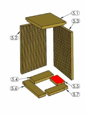 Oranier Corner 7 Bodenstein hinten rechts Feuerraumstein Oranier Corner 7 Bodenstein hinten rechts Feuerraumstein