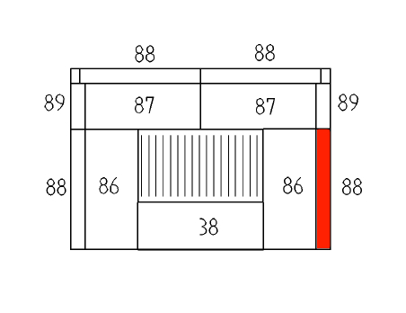 Haas-Sohn Viking II 168.17 sidesten højre foran B Haas-Sohn Viking II 168.17 sidesten højre foran B