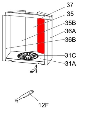 Olsberg Escala pietra posteriore a destra Olsberg Escala pietra posteriore a destra