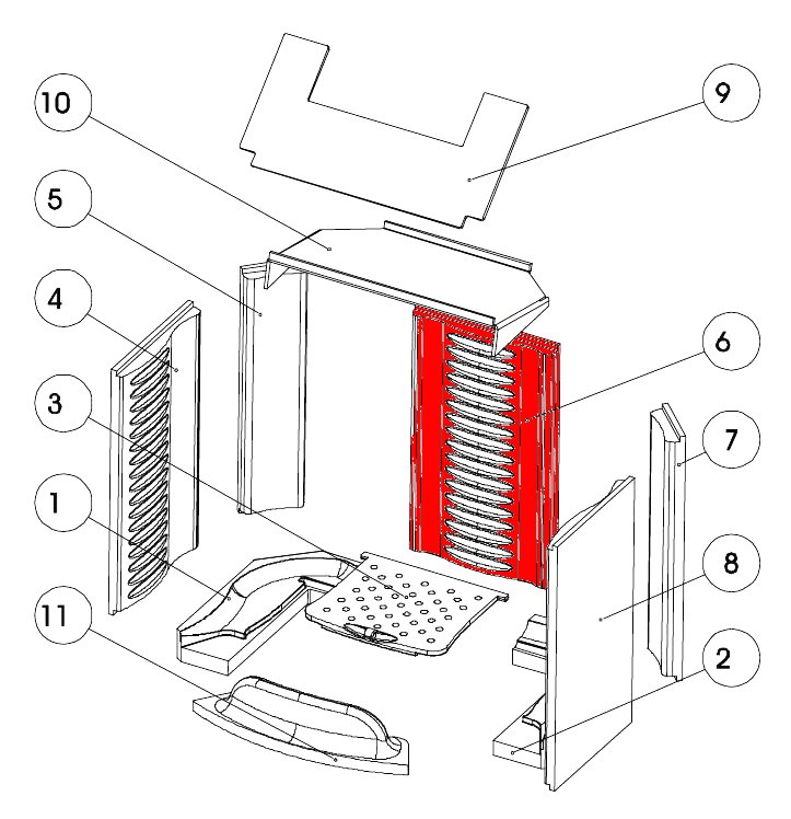 Austroflamm Irony L bagsten Austroflamm Irony L bagsten