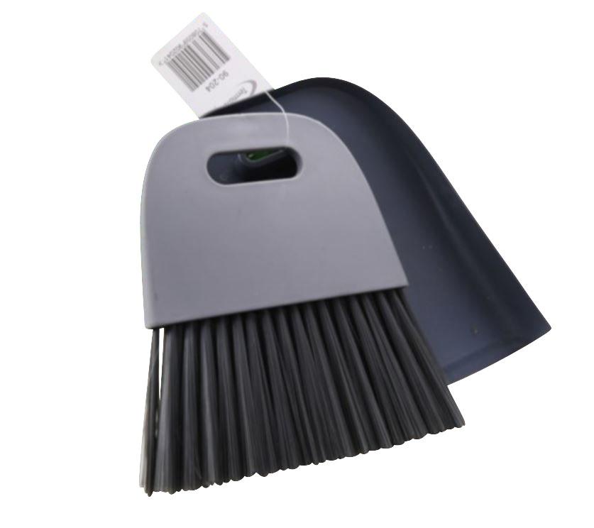Termatech Kehrgarnitur, dunkelgrau Besen Termatech Kehrgarnitur, dunkelgrau Besen