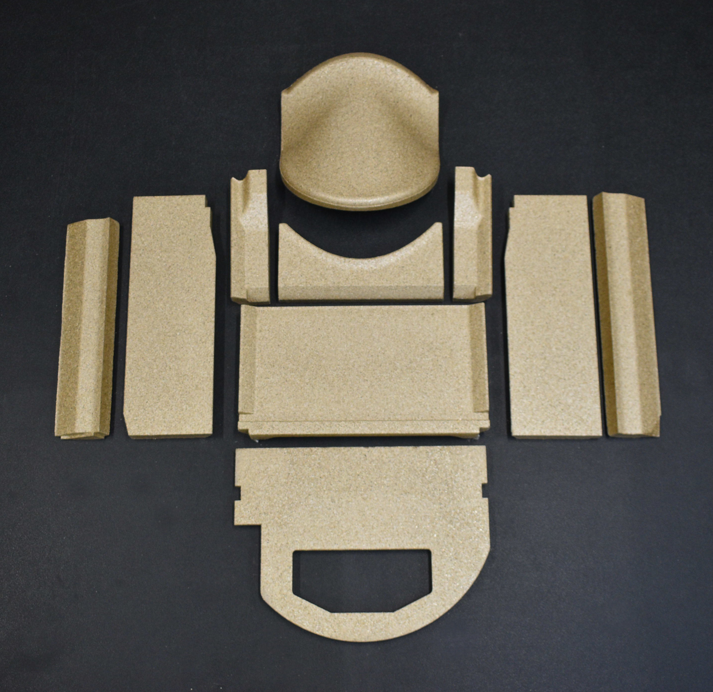 HWAM 2640 okładzina komory paleniskowej D