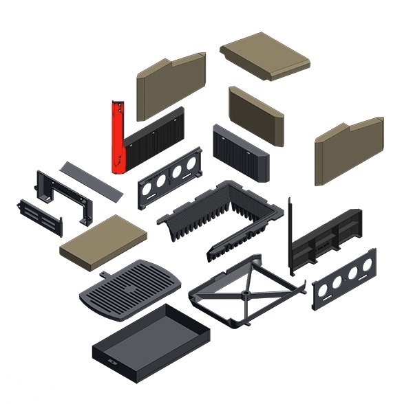 Schmid Format 9 strimmel venstre Schmid Format 9 strimmel venstre