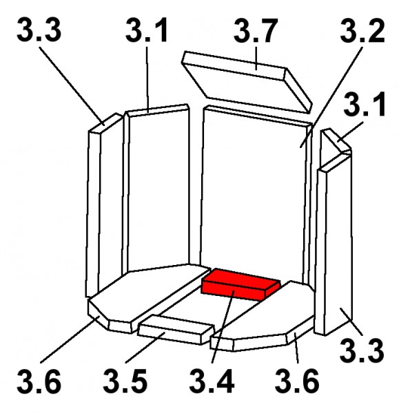 Oranier Tampere 7 pierre de sole arrière Oranier Tampere 7 pierre de sole arrière