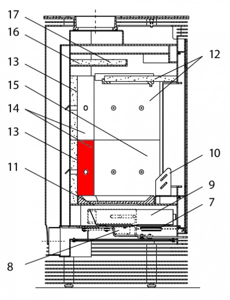 Wodtke Sun Seitenstein rechts hinten unten Explosionszeichnung Wodtke Sun Seitenstein rechts hinten unten Explosionszeichnung