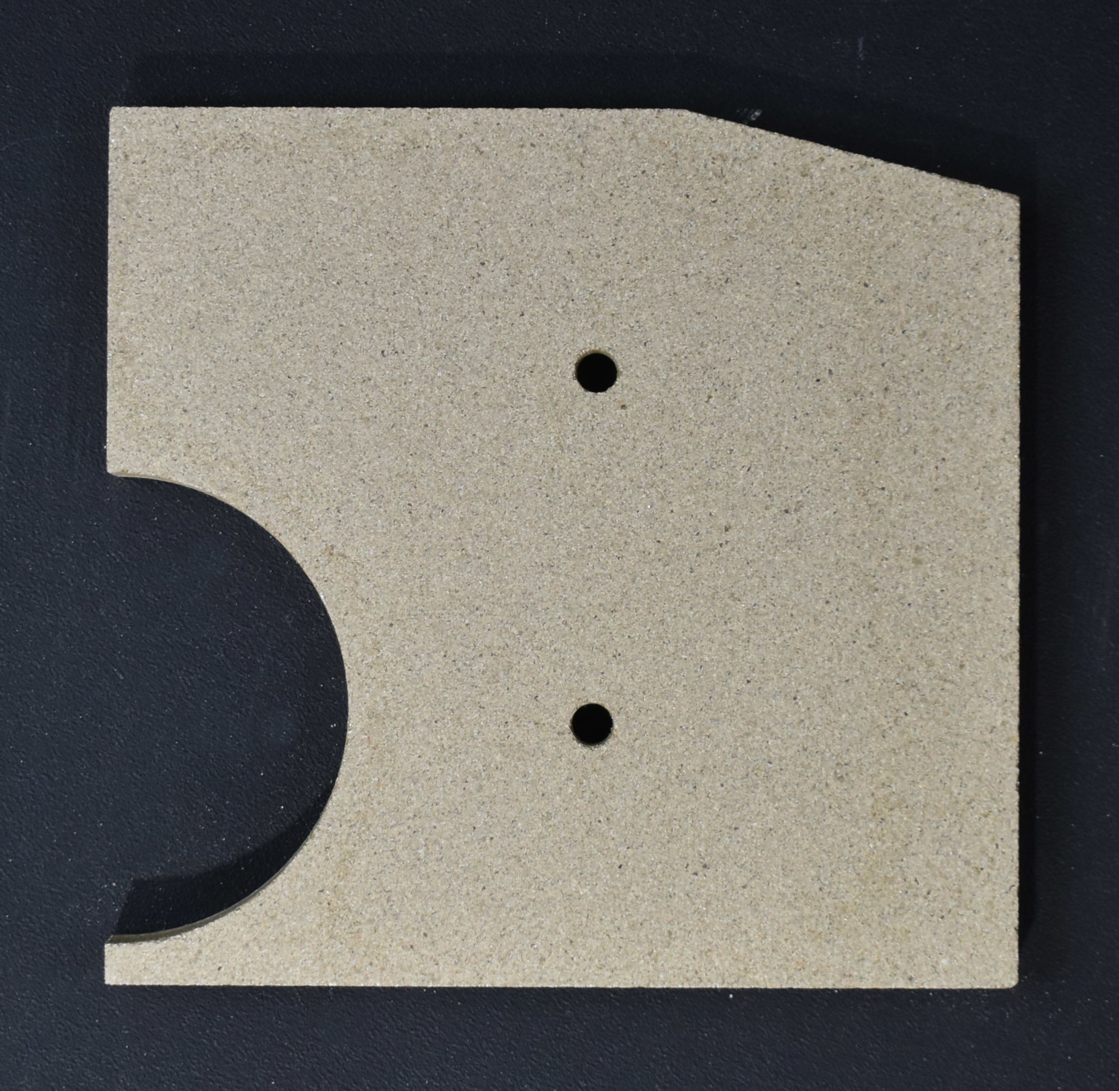 Justus Agero vlamplaat boven links Justus Agero vlamplaat boven links