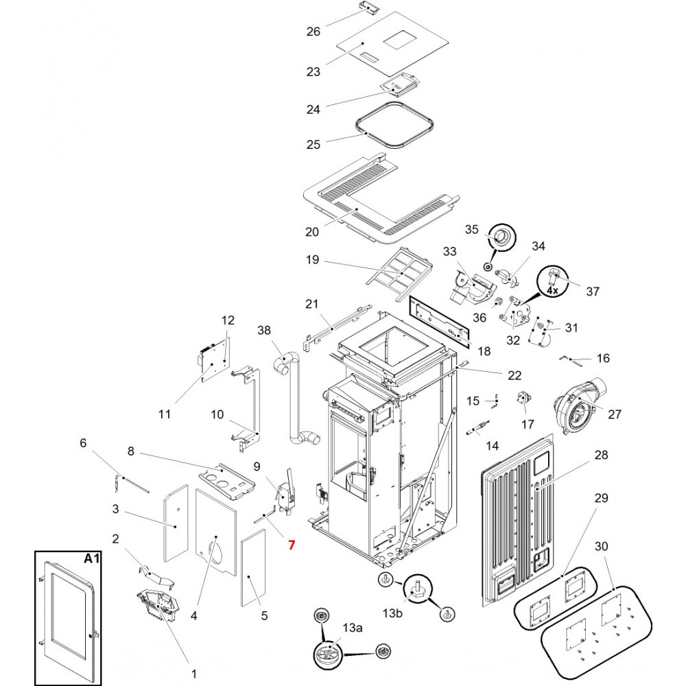Haas-Sohn Pallazza III RLU-PGI 520.08 sonda de temperatura