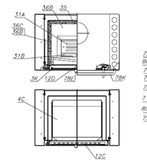 Olsberg Göteborg XXL grille de décendrage kit Olsberg Göteborg XXL grille de décendrage kit