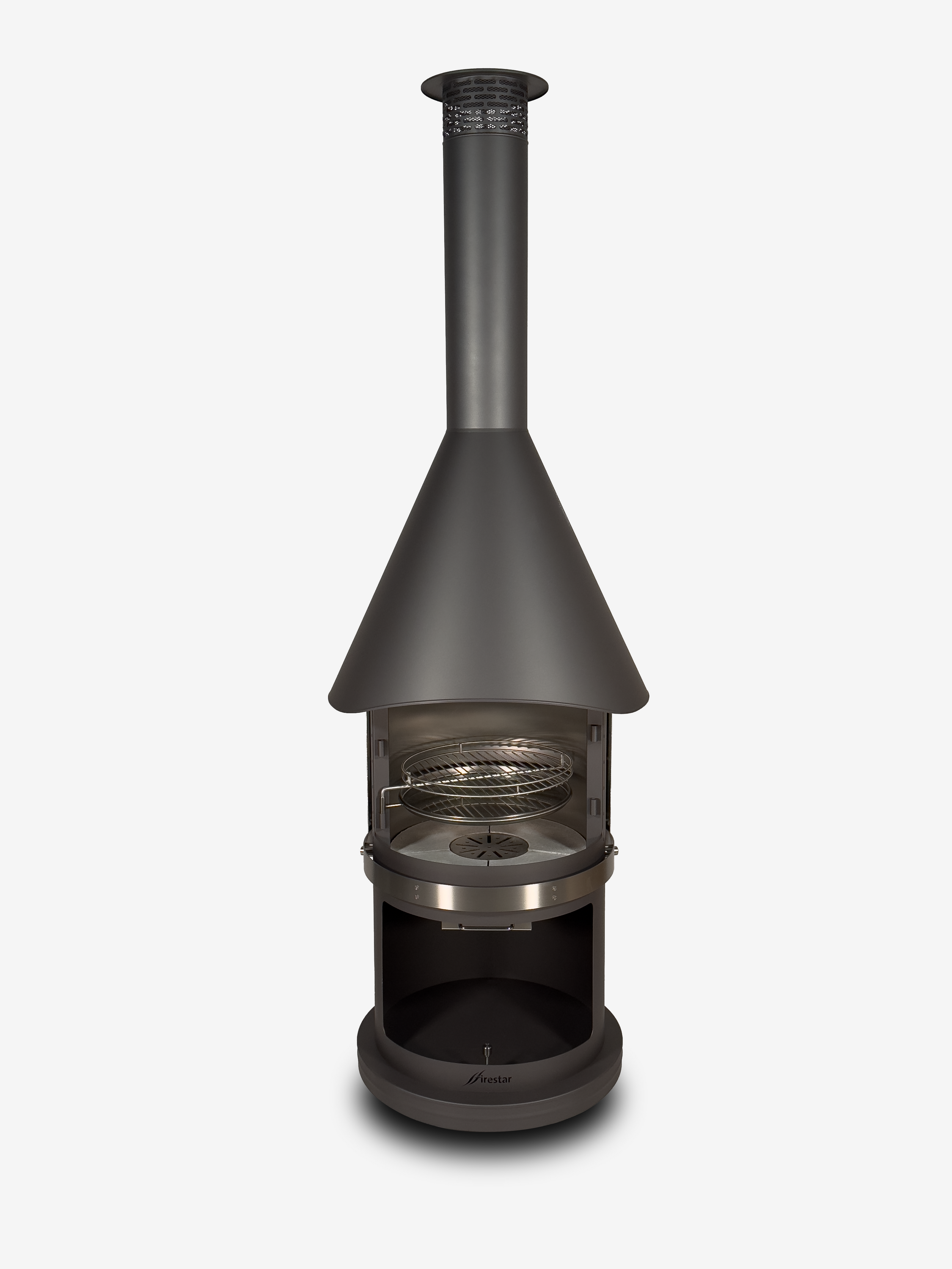 Grillkamin Edelstahl Firestar 700 Glas (3.Generation) SMg89000s.1