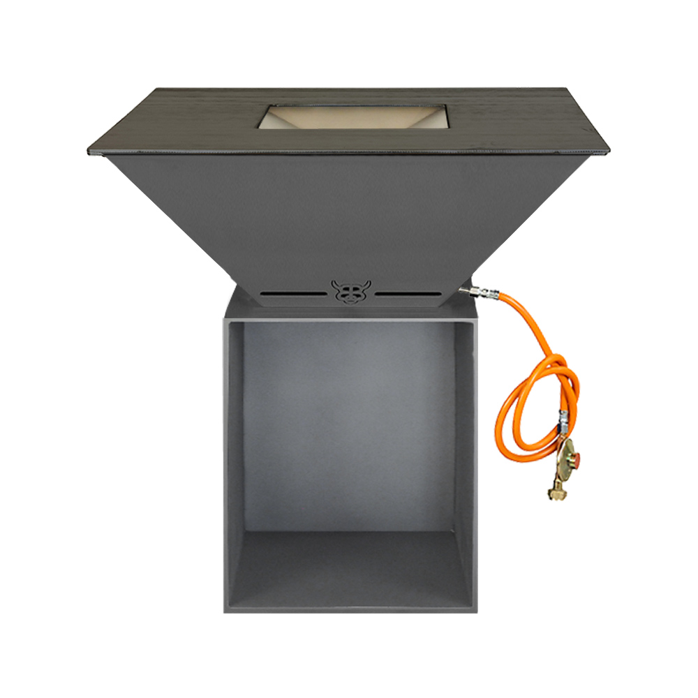 Feuerschale Plancha BlackBull BigQube L Gas SMBB4